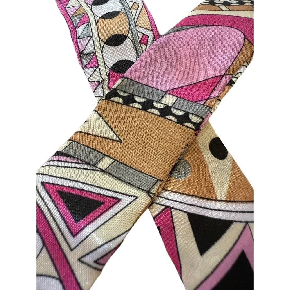 New Hermes Inspired Twilly Scarf - Picture 2 of 3